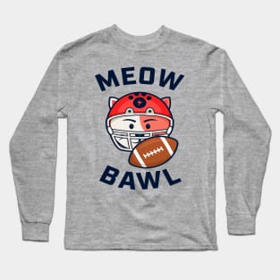 Cat Rugby American Football NFL Long Sleeve T-Shirt